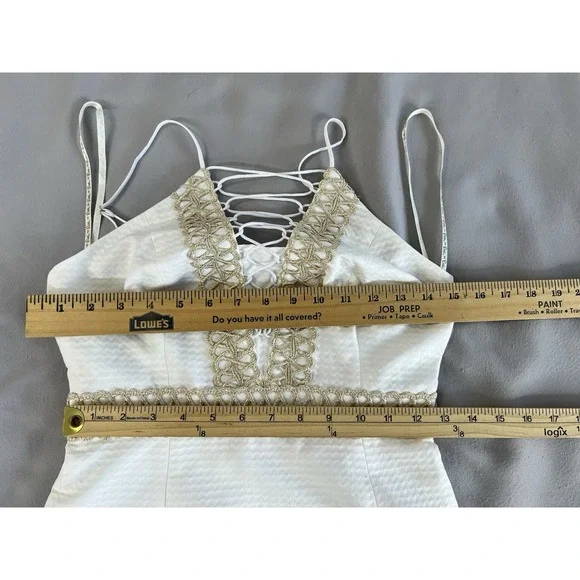 Lilly Pulitzer‎ Women's Trista Halter Sheath Dress US Size 00 - Picture 6 of 16